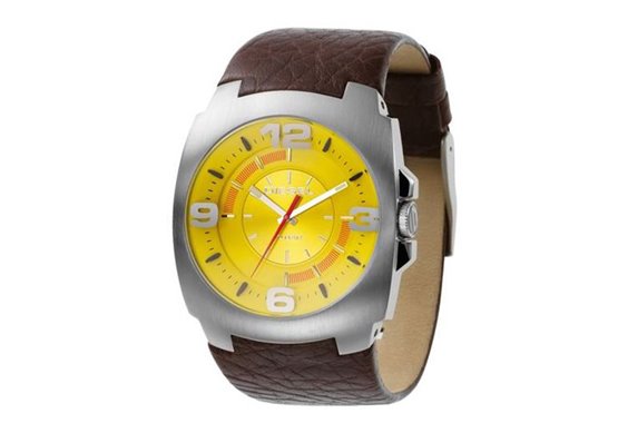 Reloj discount diesel amarillo